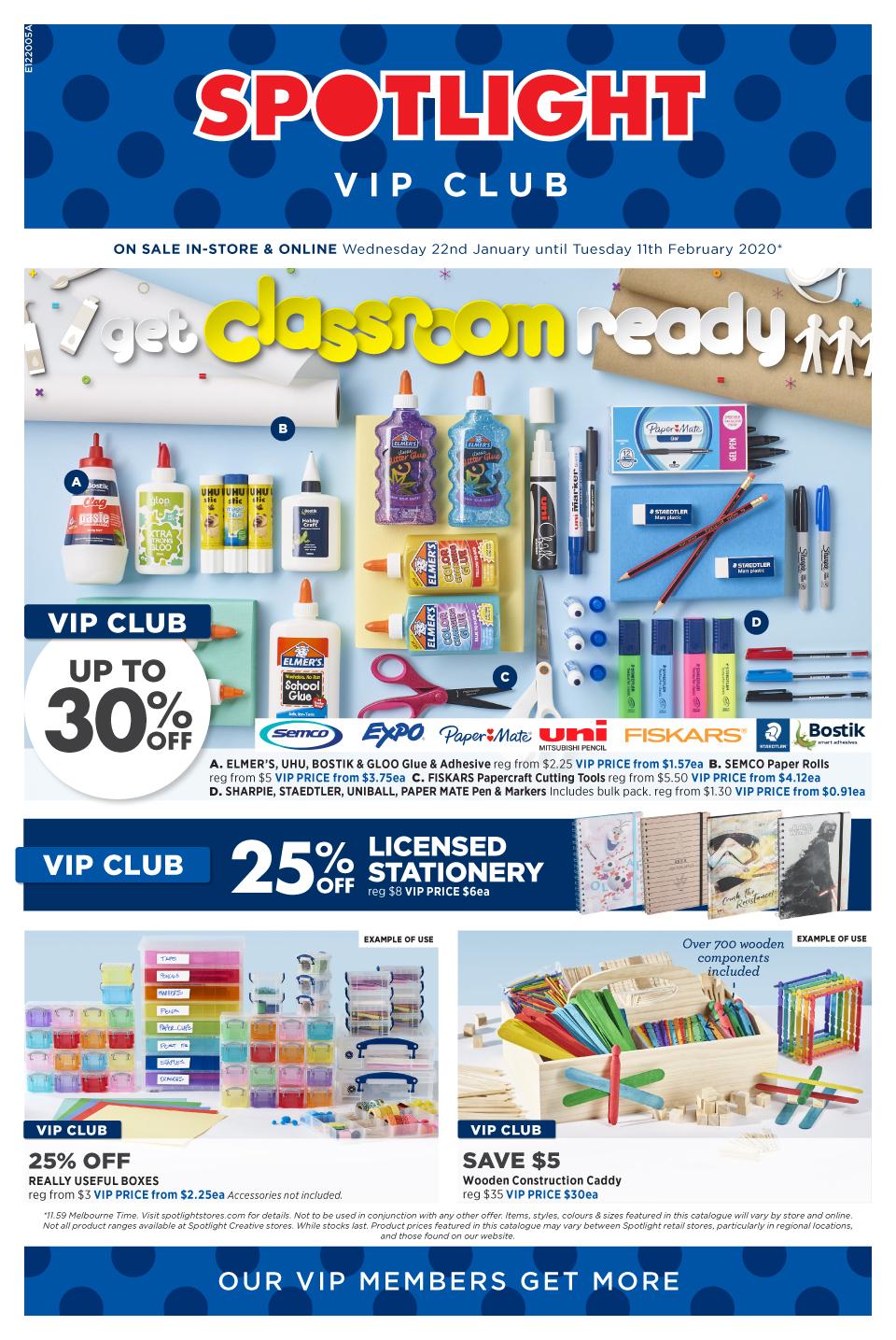 Spotlight Catalogue Back to School 22 Jan 11 Feb 2020 Catalogue AU