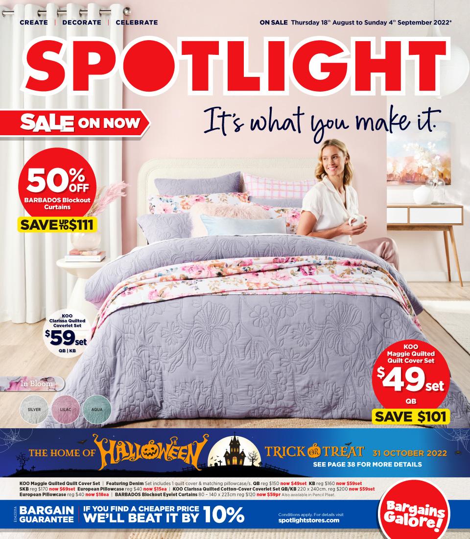 Spotlight Catalogue Bedroom 18 Aug 4 Sep 2022 Catalogue AU