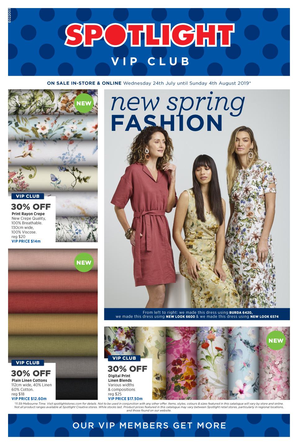 Spotlight Catalogue Fashion 24 Jul 4 Aug 2019 Catalogue AU
