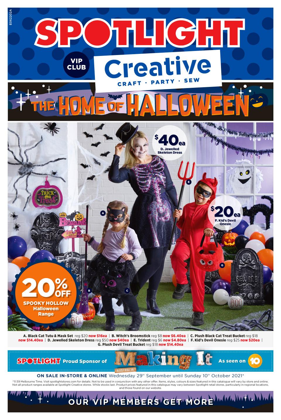 Spotlight Catalogue Halloween 29 Sep 10 Oct 2021 Catalogue AU