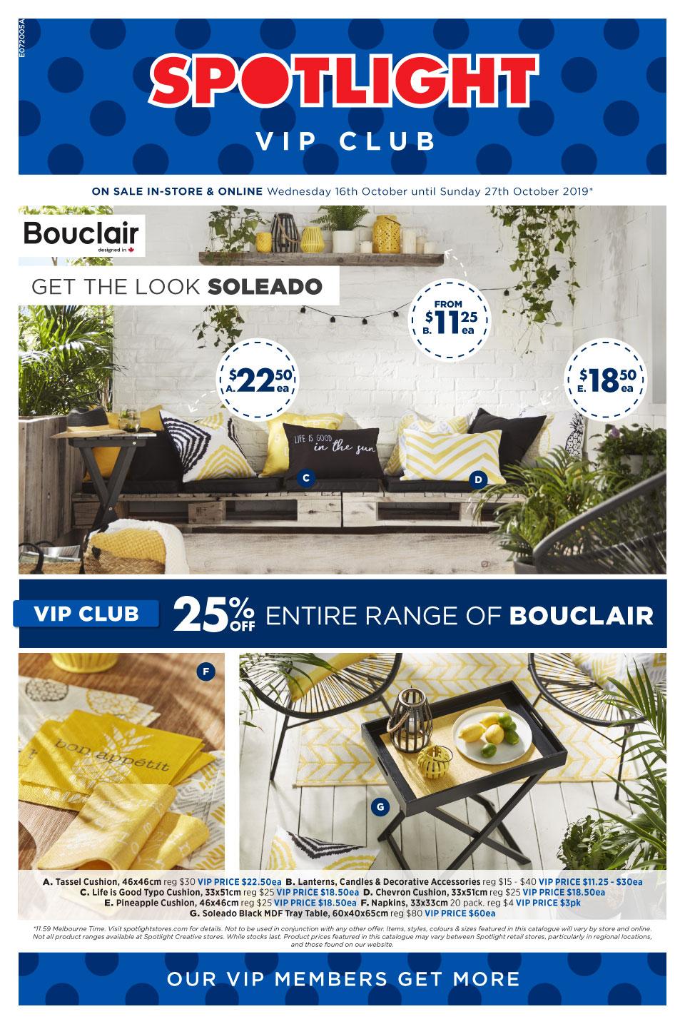 Spotlight Catalogue Home Decor 16 27 Oct 2019 Catalogue AU