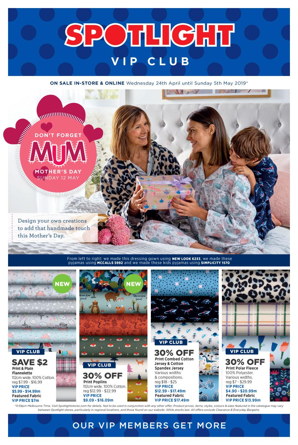 Spotlight Catalogue Sew 24 Apr 5 May 2019 Catalogue AU