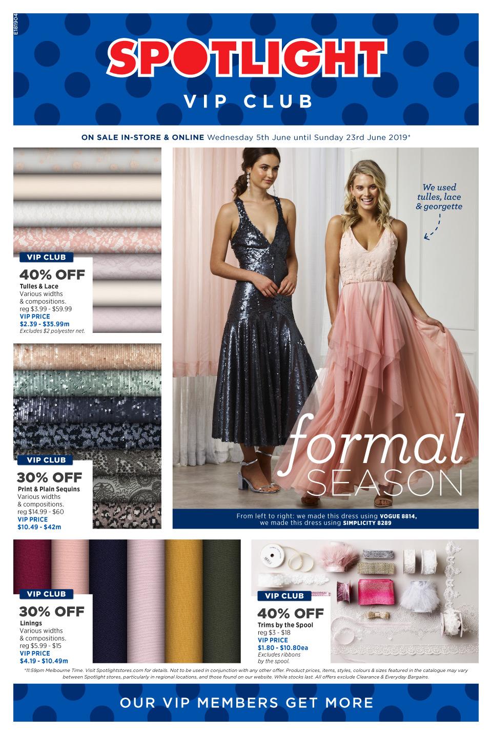 Spotlight Catalogue Sew 5 23 Jun 2019 Catalogue AU