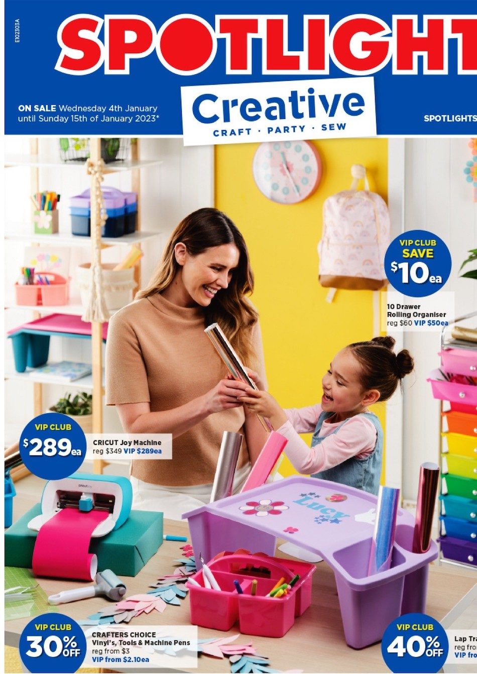 Spotlight Catalogue VIP Creative Jan 2023 Catalogue AU