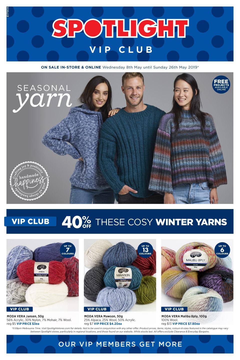 Spotlight Catalogue Yarn 8 26 May 2019 Catalogue AU