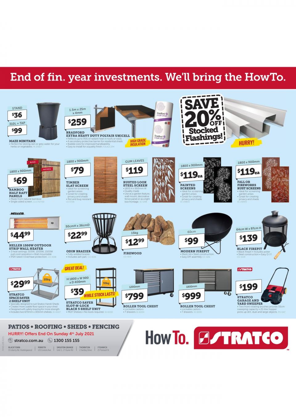 Stratco Catalogue EOFY Sale 2021 Catalogue AU