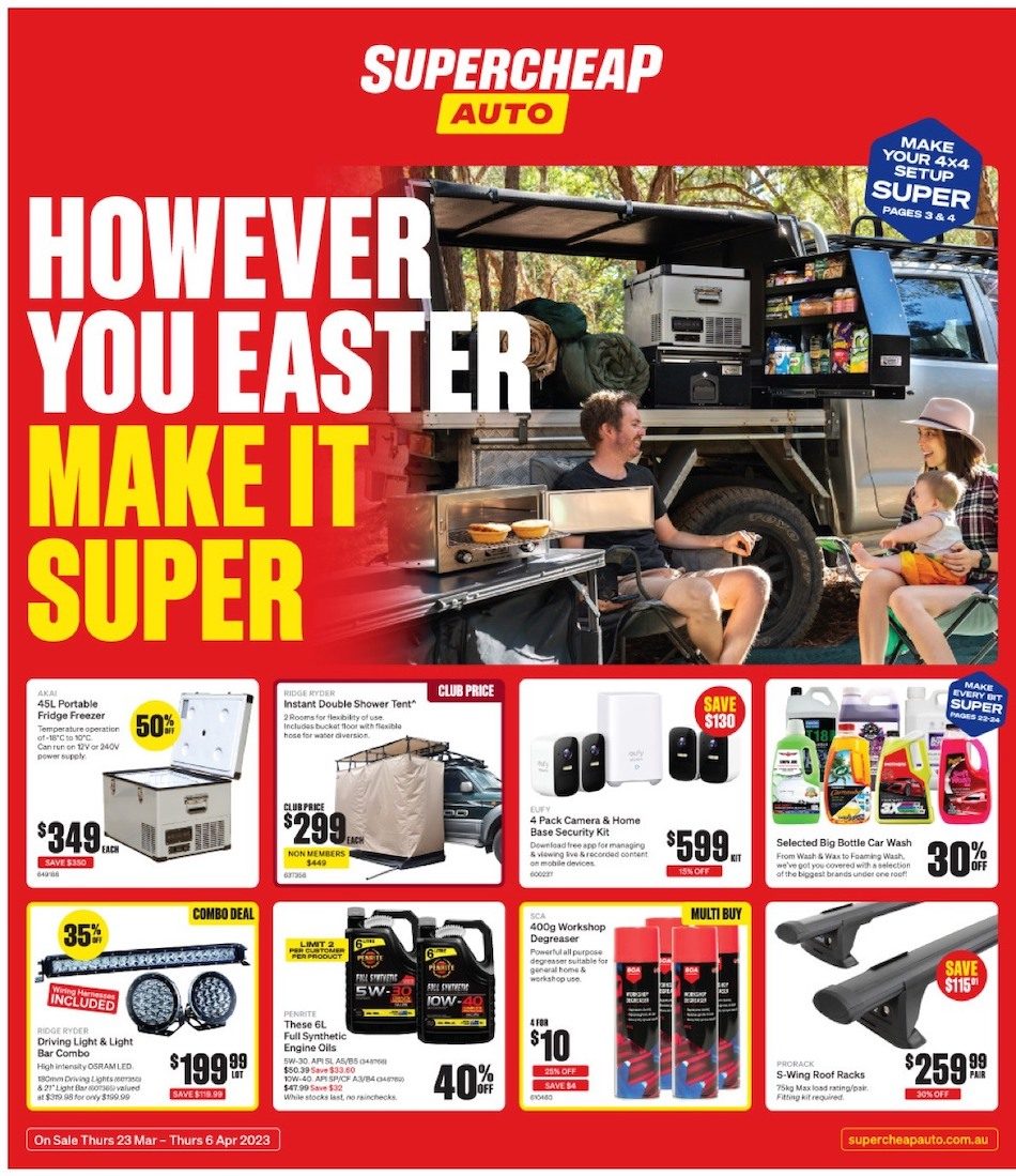 Supercheap Auto Catalogue 23 Mar 6 Apr 2023 Catalogue AU   1 