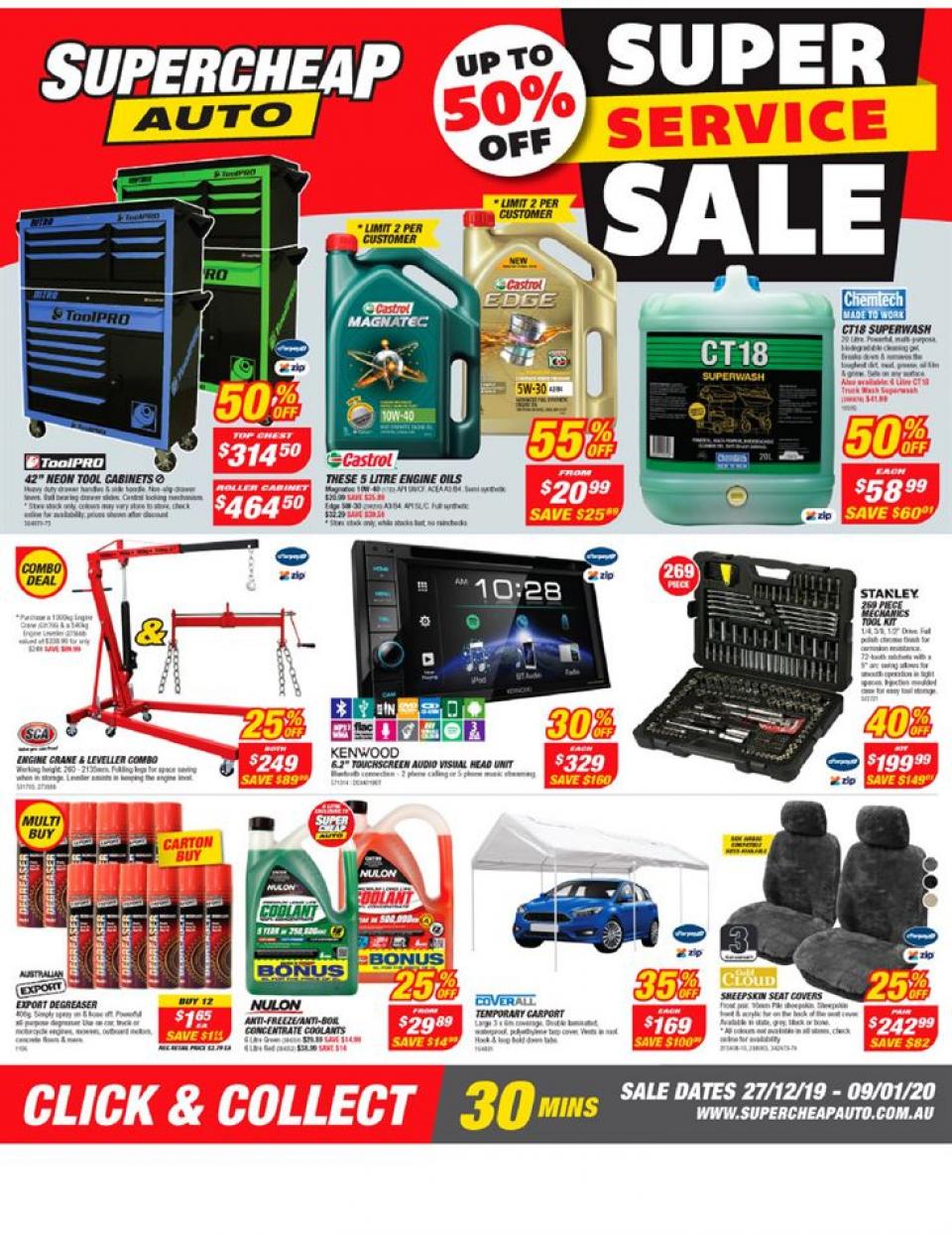 Supercheap Auto Catalogue 27 Dec 9 Jan Catalogue AU