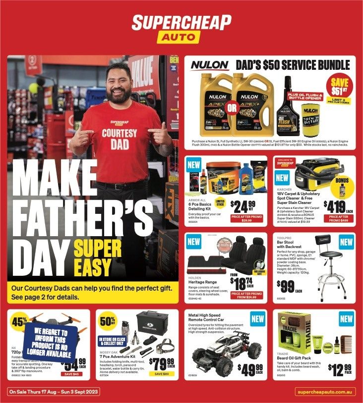 Supercheap Auto Catalogue Father's Day 2023 Catalogue AU