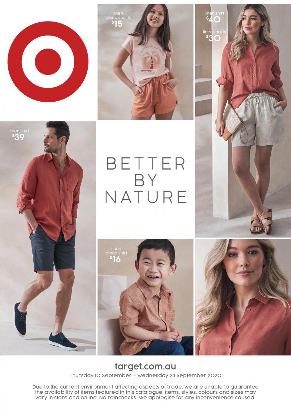 Target Catalogue 10 23 Sep 2020 Catalogue AU