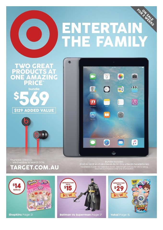 Target Catalogue 3 March 2016 Catalogue AU