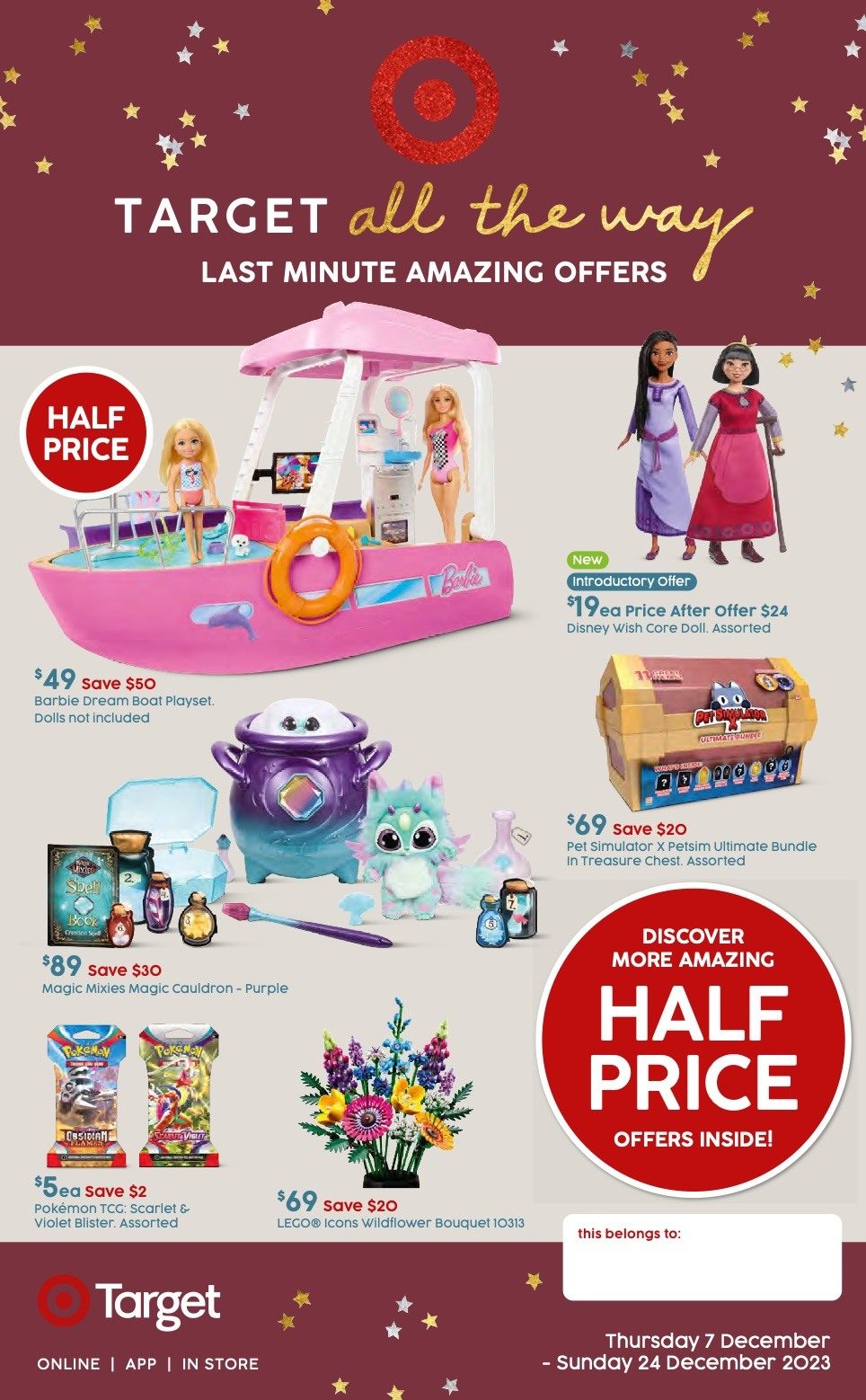 Target Catalogue Christmas 7 24 Dec 2023 Catalogue AU
