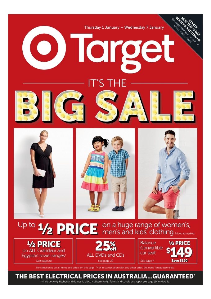 Target Catalogue January 2015 Catalogue AU   1 