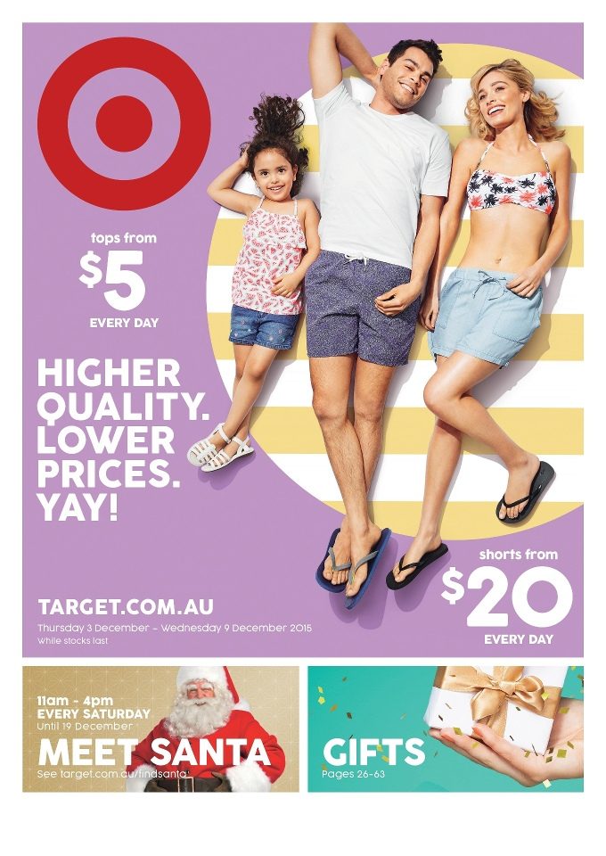 Target Catalogue Summer Wear and Christmas Gifts - Catalogue AU