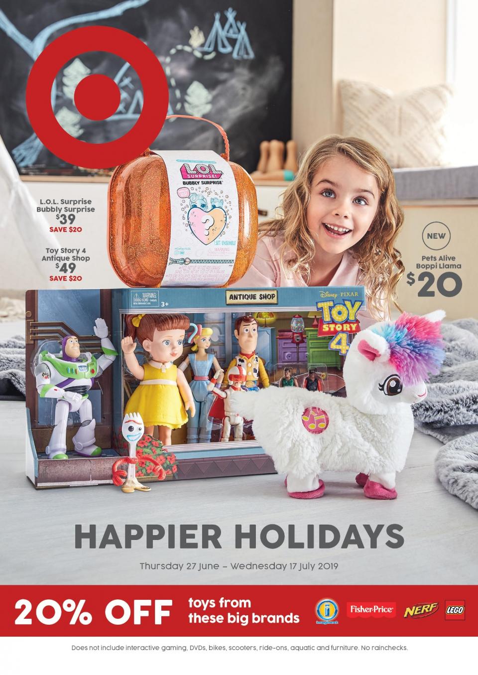 Target australia best sale toy sale