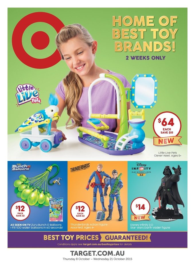 Target Catalogue Toys 7 October 2015 Catalogue AU