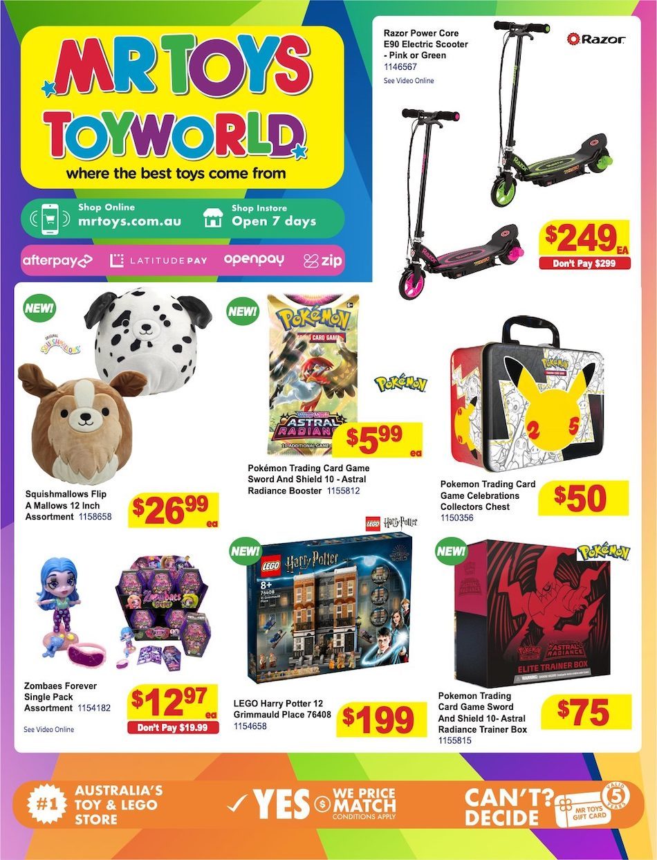 Toyworld Catalogue 20 Jul 14 Aug 2022 Catalogue Au