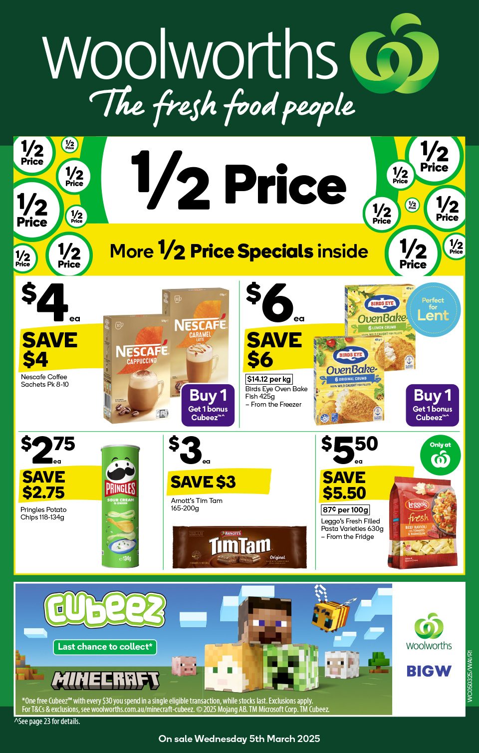 Weekly Specials Woolworths Catalogue March 5 11, 2025 PT Hedland