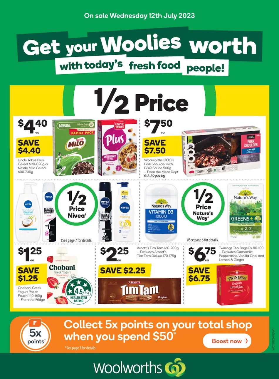 Woolworths Catalogue 12 18 Jul 2023 Catalogue AU