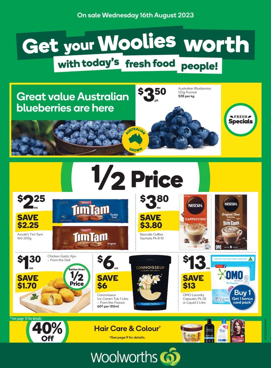 Woolworths Catalogue 16 - 22 Aug 2023 - Catalogue AU