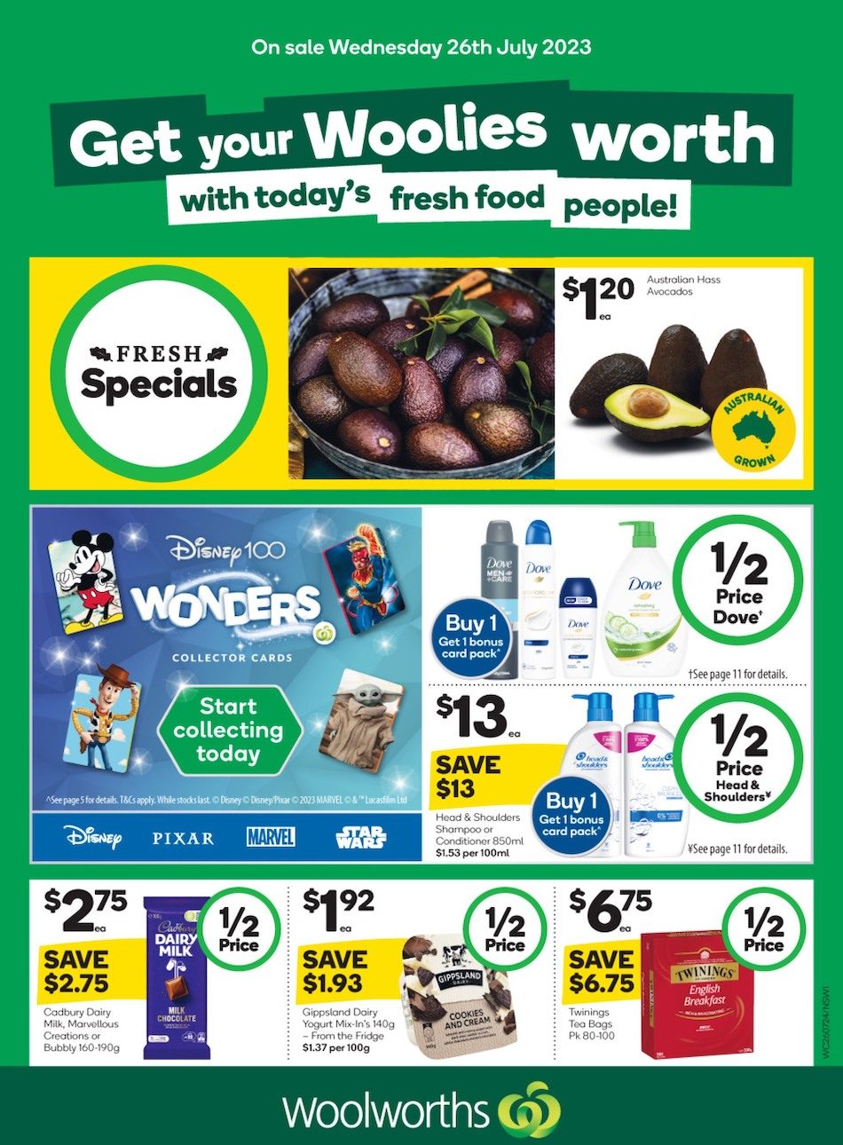 Woolworths Catalogue iTunes Gift Cards July 2018 - Catalogue AU