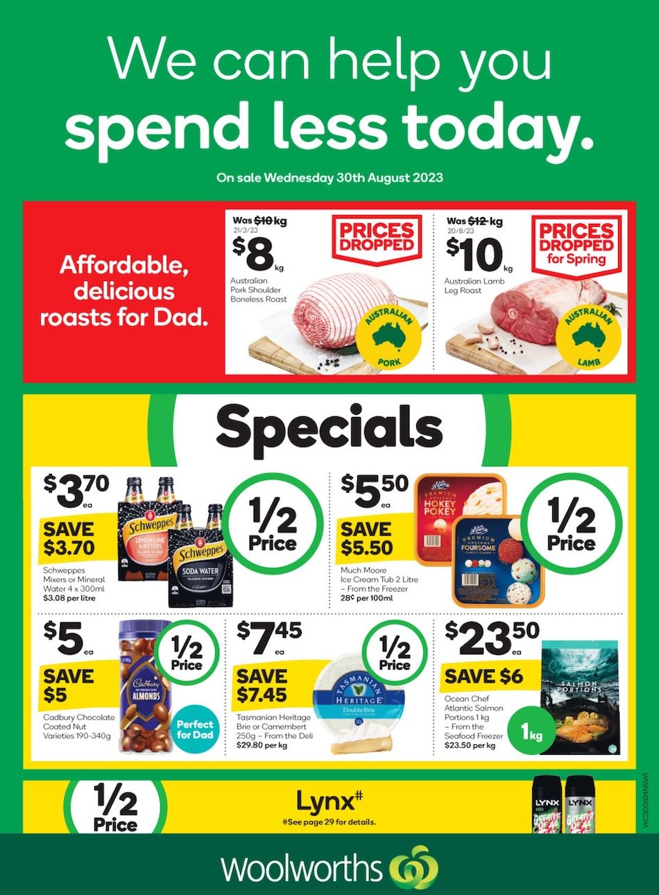 Woolworths Catalogue 30 Aug 5 Sep 2023 Catalogue AU