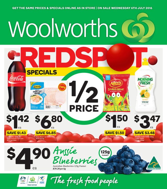Woolworths Catalogue 6 Jul 12 Jul 2016 Catalogue AU