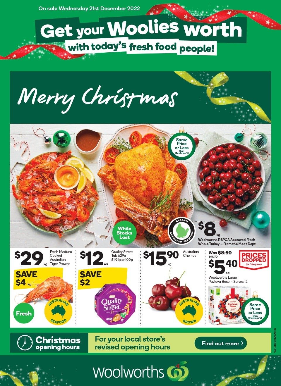 Woolworths Catalogue Christmas 21 - 27 Dec 2022 - Catalogue AU