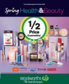 woolworths catalogue spring health 4 oct 2023