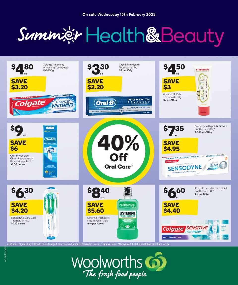 Woolworths Catalogue Summer 15 - 21 Feb 2023 - Catalogue AU